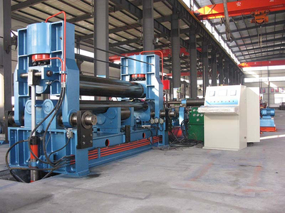 3 Roller Mesin Rolling Plat Universal Hidrolik
