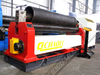 3 Roller Mesin Rolling Pelat Simetris Mekanik